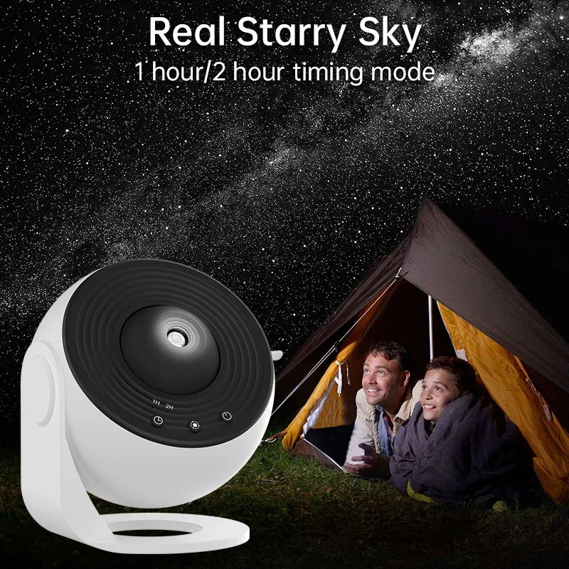 Galaxy Projector, 13 in 1 HD Planetarium Galaxy Star Projector for Bedroom, 360° Rotating Star Projector Galaxy Light with Adjus